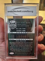 graded Ceedee Lamb Rookie Card 2020 sage all rookie team RT7 dallas cowb... - $9.65
