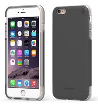Original Puregear DualTek Pro Extreme Impact Case, iPhone 6+/6s+, Black/Clear - £16.52 GBP