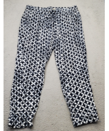 Michael Kors Pajama Pants Women XL Multicolor Geometric Elastic Drawstri... - $33.31 CAD