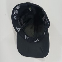 Adidas Aeroready RN#90288 A-Flex Men Back Fitted Black Baseball Cap Hat Size S/M image 4