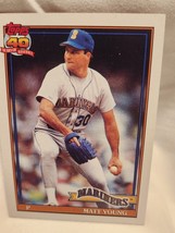 Topps 1991 Matt Young Baseball Card Mariners #108 - £2.31 GBP