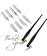 Zonon Oblique Calligraphy Dip Pen Set Include 2-In-1 Calligraphy Oblique... - £10.55 GBP
