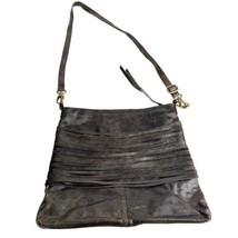 latico distressed leather crossbody boho tassel handbag - $34.64