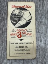 Vintage 1922 Newark Shoe Stores Advertising Pocket Notebook Charleston S... - €21,30 EUR Vintage 1922 Newark Shoe Stores Advertising Pocket Notebook Charleston S... - €21,30 EUR