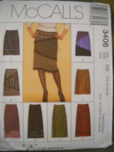 Mc Call&#39;s Express yourself Misses Skirts in 2 lengths pattern # 3406, size DD (1 - £4.07 GBP