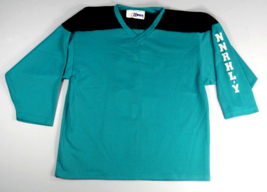 Kobe Canada NNRHL-Y Teal Hockey Jersey Cross Check Pro Shop Mens Medium - £39.75 GBP