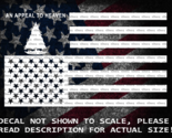 An Appeal To Heaven In An Inverted US Flag Decal Sticker USA Made - £5.28 GBP+