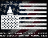 An Appeal To Heaven In An Inverted US Flag Decal Sticker USA Made - $6.72+