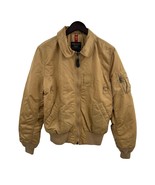 Alpha Industries Slim Fit Bomber Jacket Size Small  - £45.51 GBP