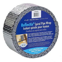 Reflectix SPW0402512 4-Inch by 25-Feet Spiral Pipe Wrap - $32.02 CAD