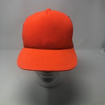Orange Hunting Foam Snapback Cap Trucker Hat - £5.32 GBP