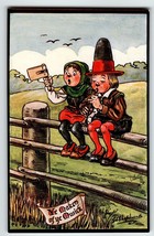 Ye Younge Of Ye Dayes Of Olde Tuck Postcard Artist Signed G.E. Shepheard 8621 - £29.75 GBP