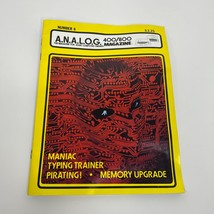ANALOG 400/800 Magazine Issue No 6 1982 Atari Maniac Typing Trainer Pira... - $899.23 MXN