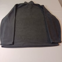 St John's Bay Men's Gray Size Large Long Sleeve Quarter Zip Pullover Sweatshirt image 2