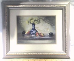 Crystal Art Gallery Framed Fruit and Flowers Print by K. Hepevrn - $21.95