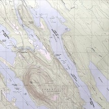 Map Forest City Maine NB 1988 Topographic Geo Survey 1:24000 27 x 22&quot; TOPO4 - $44.99