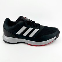 Adidas Tech Response SL Black Silver Red Mens Spikeless Golf Shoes EG5313 - £47.93 GBP