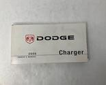 2008 Dodge Charger Owners Manual Handbook OEM L02B17010 - £21.22 GBP