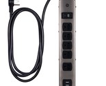Ge 5-Outlet Surge Protector Power Strip, 2 Usb Ports, 4 Ft Long Extensio... - £45.86 GBP