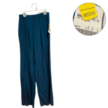 Sears Women’s Turquoise Pull-On Pants Size M Elastic Waist NWT Lightweight - $29.26 CAD