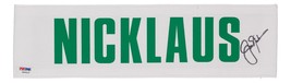 Jack Nicklaus Signed PGA Golf Caddy Nameplate PSA LOA - £305.09 GBP