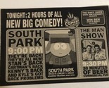 South Park Print Ad Comedy Central TPA21 - $5.93