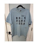2001 Oregon Shakespeare Festival Tee XL Blue OSF Graphic Stained - $316.20 MXN