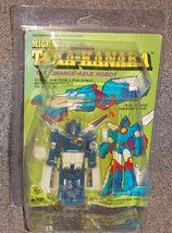 Vintage 1984 Mighty Taka Kanaka Changeable Robot New In Package In Hard ... - $59.99