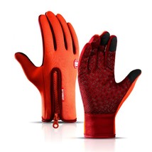 Winter Cycling Gloves Bicycle Warm Touchscreen Full Finger Gloves Waterproof Ski - £44.55 GBP