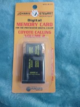 JOHNNY STEWART COYOTE CALLING VOLUME 2 PREYMASTER MEMORY CARD PM-3 &amp; PM-... - £26.62 GBP