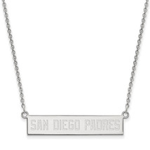 SS  San Diego Padres Small Bar Necklace - £76.25 GBP
