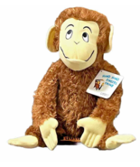 New Vintage Dr. Seuss Plush 16&quot; Hand Fingers Thumb Monkey Brown Kohl&#39;s C... - £23.96 GBP