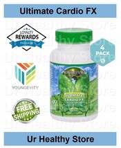 Ultimate Cardio Fx 60 Capsules (4 Pack) Youngevity **Loyalty Rewards** - £131.37 GBP