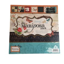 DCWV Mariposa Stack Butterfly Cardstock Glitter Foil 48 Sheets Acid Lign... - £21.62 GBP