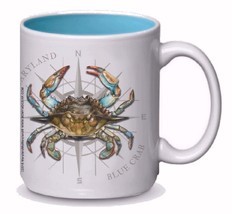 Maryland Blue Crab Coffee Soup Mug NEW Fast Free Ship - $24.95