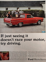 1966 LIFE Ad Advertisement FORD Ranchero! Try Driving It! - £8.34 GBP