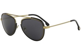 VERSACE Sunglasses VE2193 1428/87 56mm Tribute Gold-Black / Grey Lens - $2,704.64 MXN