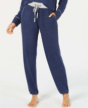 Alfani Womens Brushed Hacci Knit Pajama Pants Color Industrial Blue Size XL - £21.22 GBP
