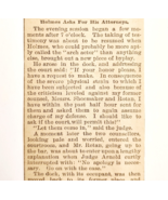 1895 H.H. Holmes As Attorney Article Worlds Fair Serial Killer Victorian... - $924.21 MXN