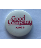 Vintage Good Company 80's Local Television Seattle King 5 Pinback Collec... - $16.36