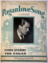 Pagan Love Song By Arthur Freed &amp; Nacio Herb Brown - Vintage 1929 Sheet ... - $11.89