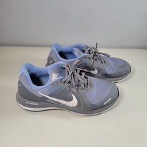 Nike Womens Dual Fusion X2 819318-002 Gray Blue Running Shoes Sneakers Size 10 - £27.40 GBP