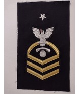 USN  RATING ICCS INTERIOR COMMUNICATIONS ELECTRICIAN SCPO  E-8 GOLD/BLAC... - $180.94 MXN