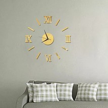 DIY Wall Clocks 3D Mirror Effect Acrylic Nodern Home Decor Clock - £19.94 GBP
