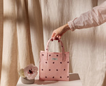 Cath Kidston Small Bookbag Water Resistant Lunch Bag Ladybird Pink Color - $18.99