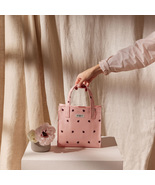 Cath Kidston Small Bookbag Water Resistant Lunch Bag Ladybird Pink Color - £15.13 GBP