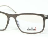 Mainhattan 8356 142 Goma Purpurina Marrón Pintura Gafas 55-18-135 - $155.12