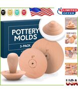 Lightweight 3-Pack Pottery Molds with Handles - Create Stunning Bowls &amp; ... - $1,216.52 MXN