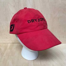 DryJoys FootJoy Hat Golf Red Adjustable All Weather Baseball Cap - £7.57 GBP