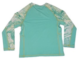 Realtree Youth Long Sleeve Performance Fishing Shirt Color “Spring” Size Large - £12.41 GBP